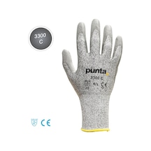 Punta 3300 C - Pu Kaplı Kesilme Dirençli Eldiven