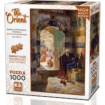 Ks Games 1000 Parça Şam Cami Muhafızı Puzzle - Gustav Bauernfeind