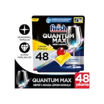 Finish Quantum Max Limon Kokulu Bulaşık Makinesi Deterjanı 48 Tablet