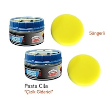 2 Adet Oto Boya Tampon Çizik  Parlatıcı Pasta Cila 300 Gr