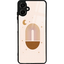 Samsung Uyumlu A06 Nude Art Night Tasarımlı Glossy Telefon Kılıfı Çok Renkli