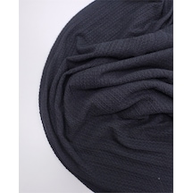 Siyah İnce Esnek Yumuşak Bürümcüklü Jarse Kumaş Elbiselik & Bluzluk 150x460cm-12831