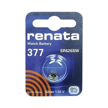 Renata 5 Adet Single Saat Pili Swiss Made 377 Veya Sr626sw Veya Ag4 1,5 V
