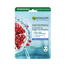 2 Adet Garnier Nem Bombası Canlandırıcı Kağıt Yüz Maskesi 31036479