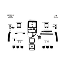 Mercedes Vito Caravan Torpido Kaplama 1999-2004 39 Parça Piano Black