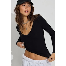 Madmext Siyah V Yaka Uzun Kollu Kaşkorse Body Mg2192 Siyah Madmext Siyah V Yaka Uzun Kollu Kaşkorse Body Mg2192 Siyah