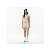 Unıted4 Regular Fit Kadın Krem Şort Sandra