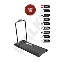 Walke W-fit Bluetoothlu Uygulamalı Uzaktan Kumandalı Koşu Bandı 10 Km Hız (Yenilenmiş Tasarım)