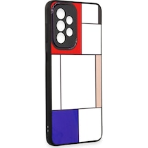 Mey İthalat Samsung Uyumlu Galaxy A33 5g Kılıf Mirror Desenli Kapak - Mirror - 9 Siyah