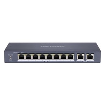 Hıkvısıon Ds-3e0310p-e/m 8 Port 10/100 + 2 Port Gıgabıt Uplınk 60w Poe Metal Kasa Swıtch Bzstwın