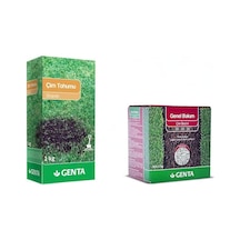 Ayrex Genta Onarım Çim Tohumu 1 Kg - Genel Bakım Çim Gübresi 1 Kg - Çim Onarım Paketi 0,250