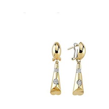 Altın Taşlı Set Küpe - 723000009340 Altın