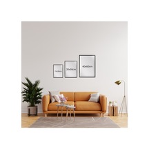 İttihat Ve Terakki Sancağı 4 Lü Mdf Tablo Seti 40x60 Cm Enver Paşa Talat Paşa Cemal Paşa - 848607192 Diğer