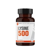Simple Nutritions Lysine 500 Mg 90 Tablet