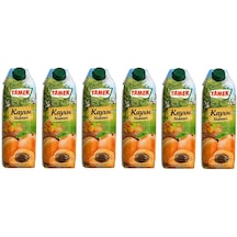 Tamek Kayısı Nektarı 1 Lt X 6 Adet