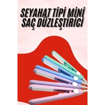 Zenvia Seyahat Tipi Taşınabilir Saç Düzleştirici Saç Şekillendirici Yüksek Isı Ayarlı Znv2026 47487981