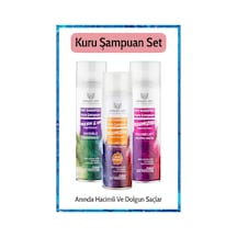 Hacim Veren Temiz Ve Fresh Doğal Görünüm Dry Kuru Şampuan 200 Ml X3 Set Vegan