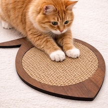 Kedi Tırmalama Tahtası Balık Desenli-tırmalama Rampası-tırmalama Matı