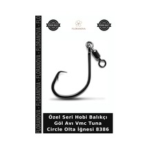 Özel Seri Hobi Balıkçı Göl Avı Vmc Tuna Circle Olta İğnesi 8386 No:10-0 - 3lu