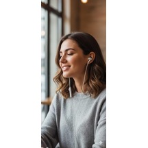 Type C Kulaklık, Type C Çıkışı Olan Tüm Modelleri Destekler Model Seçmez Bass Tiz Hd Ses Kalitesi Tpc-02 Beyaz