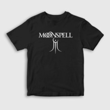 Presmono Unisex Çocuk Trident Moonspell T-Shirt