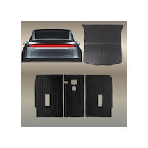 Red Lion Parts Tesla Model Y Juniper Arka Koltuk Koruyucu 3'lü Set +bagaj Havuzu