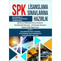 Spk Lisanslama Sınavlarına Hazırlık- Konu Anlatım-deneme- Özgü...