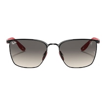 Ray-Ban Ferrari 3673M F04111 56 Erkek Siyah Köşeli Çerçeve Güneş Gözlüğü