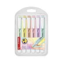 Stabilo Fosforlu Kalem Swing Cool Pastel 6 Lı Paket 275/6-08 Çok Renkli