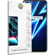 Realme 6 Pro ile Uyumlu Temperli Ekran Koruyucu Kırılmaz Cam