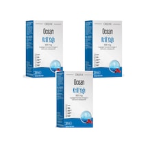 Krill Oil 500 Mg 30 Kapsül X3
