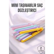 180 C - 304 - Isı Ve Uzun Süre Kalıcı Düzlük Sağlayan Mini - Ece-umay - Saç Düzleştirici
