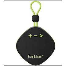 Earldom A34 Bt 5.3 Mini Kablosuz Hoparlör - Siyah-yeşil 1