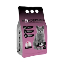 Wondersand Bebek Pudra Kokulu İnce Topaklaşan Bentonit Kedi Kumu 10 L