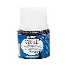 Pebeo Vitrail Şeffaf Cam Boyası 45 ML Kobalt Mavisi 37 Mavi