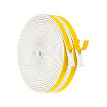 Gateesat 2 Rulo Beyaz 12mm X 3mm Kendinden Yapışkanlı Sessizlik Köpük Bant