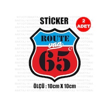 65 Van Plaka Rota Sticker Araba Kask Motosiklet Laptop Etiket
