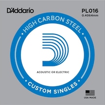 D'addario Pl016 Tek Elektro Gitar Teli 16