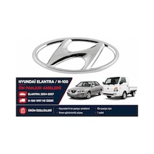 Hyundai Elantra 2004-2007 H-100 1997 Ve Üzeri Ön Panjur Amblemi Hyundai