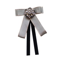 Homyl Takım Bluz Giyim Aksesuarları Için Kravat Bow Tie Gri Homyl Takım Bluz Giyim Aksesuarları Için Kravat Bow Tie Gri