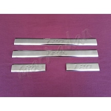 Woc Chrome Hyundai I20 Krom Kapı Eşiği 2008-2014 4 Parça Paslanma