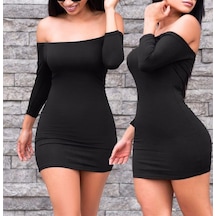 Straplez Mini Elbise Çok Renkli