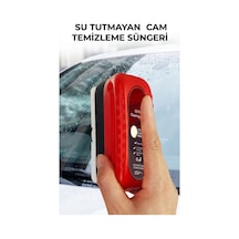 Buğz Su Bırakmayan Özel Araç Cam Temizleme Süngeri, Pratik Kullanım