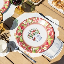Picnic Kağıt Tabak 26 Cm 12'li Paket Gri
