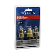Eltaş-25034325-73380 Lrd-64a Plastik Boru Açma Bits Uç 3 Adet 15-19-24-31-18-24