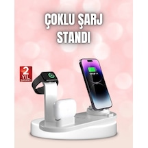 Qi Destekli Tüm Cihazlarla Uyumlu Kablosuz Şarj Ünitesi Diğer