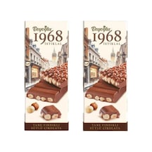 1968 İstiklal Bol Sütlü Fındıklı Çikolata 95gr X2