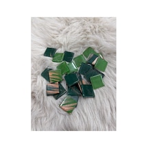 Sanatsal Kristal Mozaik Ks-33 23x23mm Art Yeşil 250gr