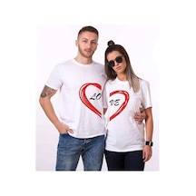 Tshirthane Love Sevgili Kombinleri Tshirt Kombini Beyaz