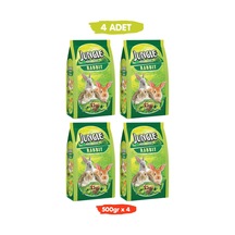 Jungle Tavşan Yemi 500 Gr X 4 Paket